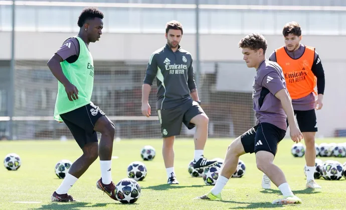 El Real Madrid prepara la Champions sin Rodrygo, Courtois ni Mendy y pendiente del alta de Ceballos