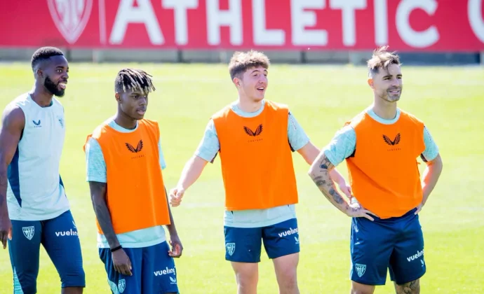 Sesión de recuperación sin Paredes, pero con Gorosabel