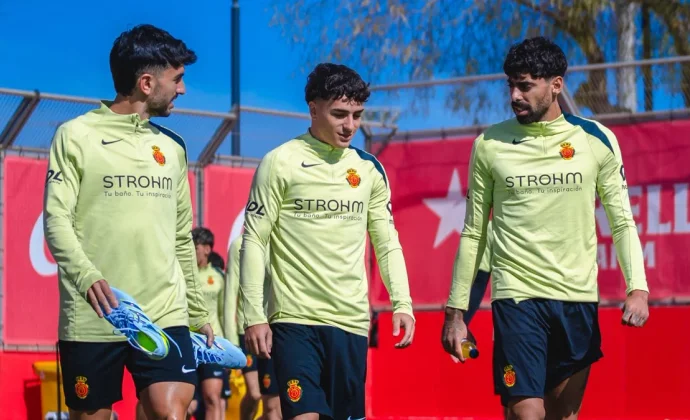 El Mallorca vuelve al trabajo sin los tres lesionados