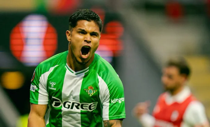 Europa League: Braga 1-1 Betis. Estadísticas y puntos fantasy