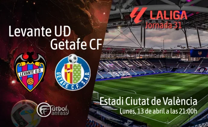 Posibles alineaciones y previa fantasy del Levante - Getafe