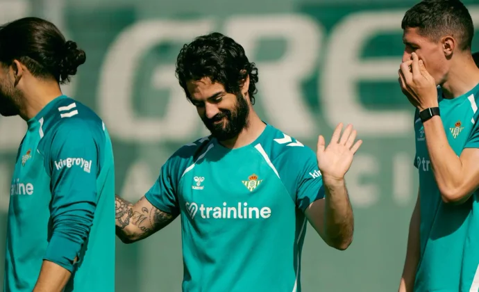 El Betis vuelve al trabajo con Isco, Lo Celso y sin los dos lesionados