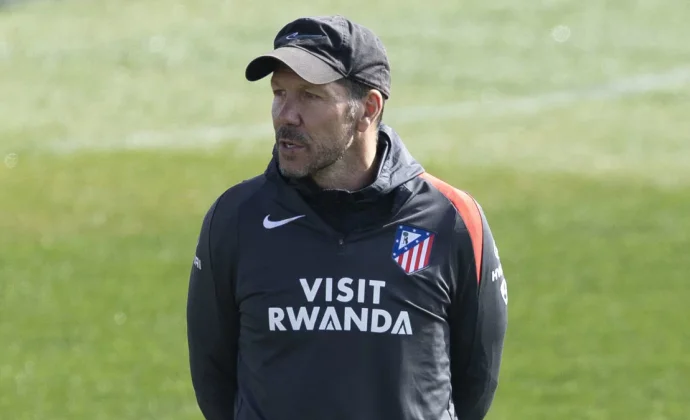 Simeone juntó once jugadores entre suplentes y canteranos sin carácter de ensayo