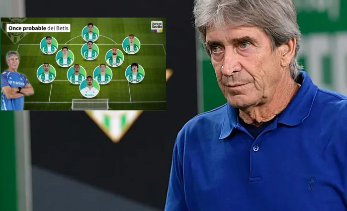 Diario de Sevilla apuesta por rotaciones justas de Pellegrini contra Osasuna