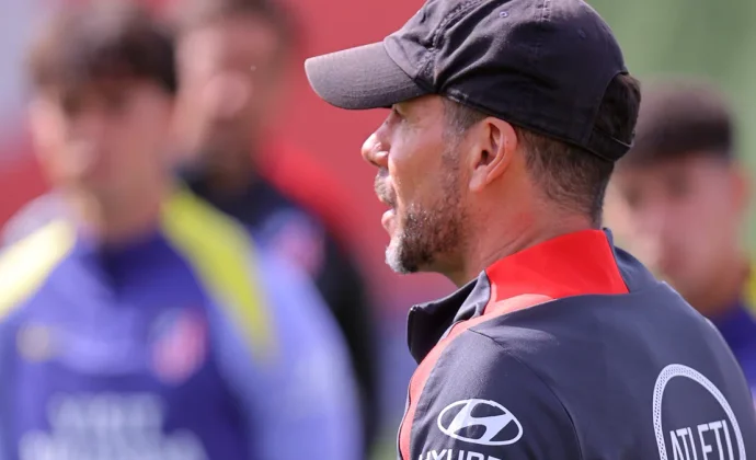 Simeone insiste ensayando con Boñar, Julio Díaz y Morcillo en el once