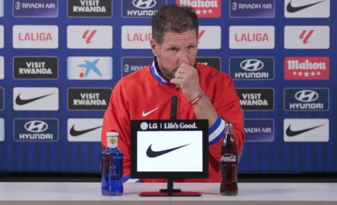 Simeone deja entrever canteranos en el once y habla de Pubill, Le Normand, Hancko, Ruggeri y Oblak