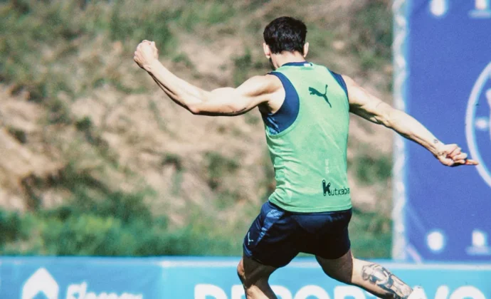 Lucas Boyé completa otro entrenamiento con el grupo