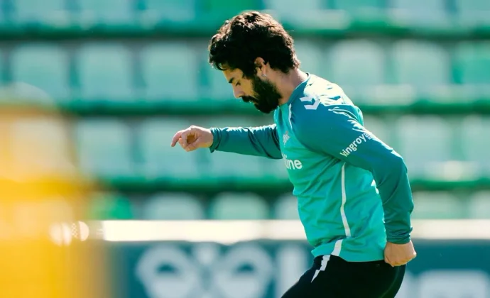 Lo Celso e Isco suman una nueva sesión con el grupo