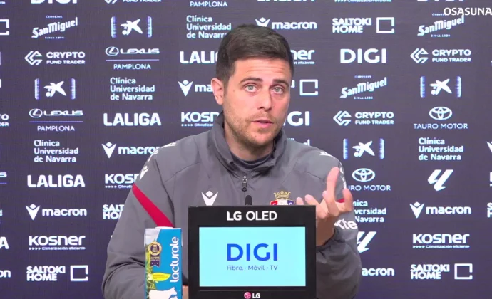 Lisci, sobre la competencia entre Torró e Iker Muñoz, el partido ante el Betis y el objetivo del equipo