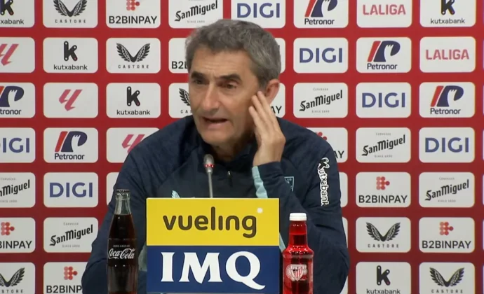 Valverde, sobre Prados, Gorosabel, Paredes, Nico Williams, Vivian, el lateral derecho, el Villarreal y el objetivo Europa