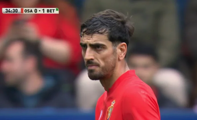 Alejandro Catena ve su quinta tarjeta amarilla y se pierde la visita a San Mamés