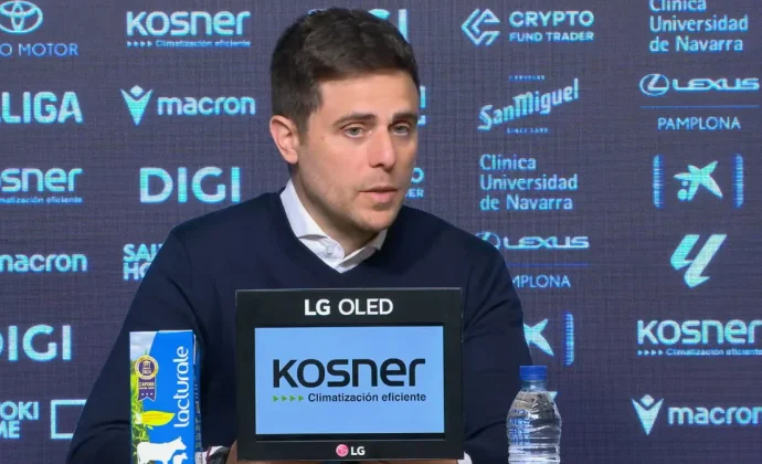 Lisci valora el empate y habla de Oroz, Iker Muñoz, Víctor, Raúl Moro, Rubén García, Juan Cruz, Catena y Budimir