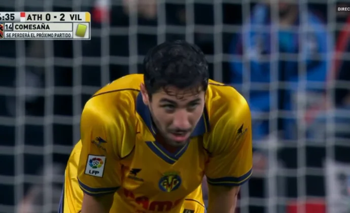 Comesaña se pierde la jornada 33 contra el Real Oviedo por acumulación