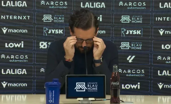 Bordalás analiza la derrota y habla de Soria, Carlos Espí y el objetivo Europa