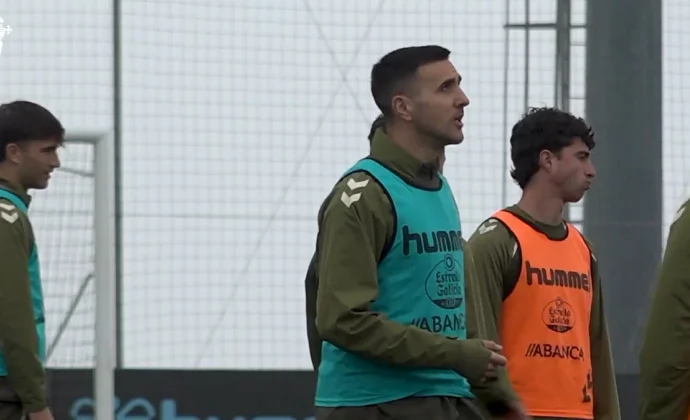 El Celta retoma el trabajo sin Starfelt ni Ristic, pero con Hugo Álvarez parcialmente