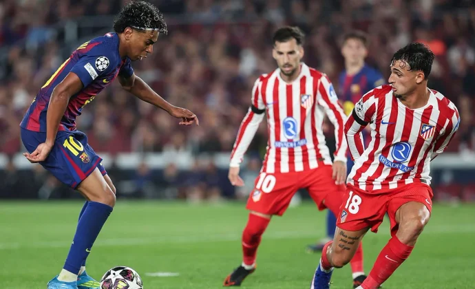 Champions League: Atlético 1-2 Barcelona. Estadísticas y puntos fantasy