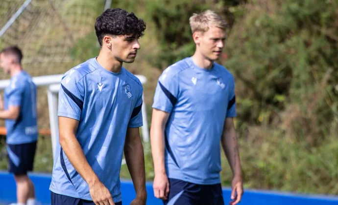 Gorrotxategi repite con el grupo. Yangel Herrera y Zakharyan se ausentan