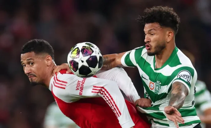 Champions League: Arsenal 0-0 Sporting CP. Estadísticas y puntos fantasy