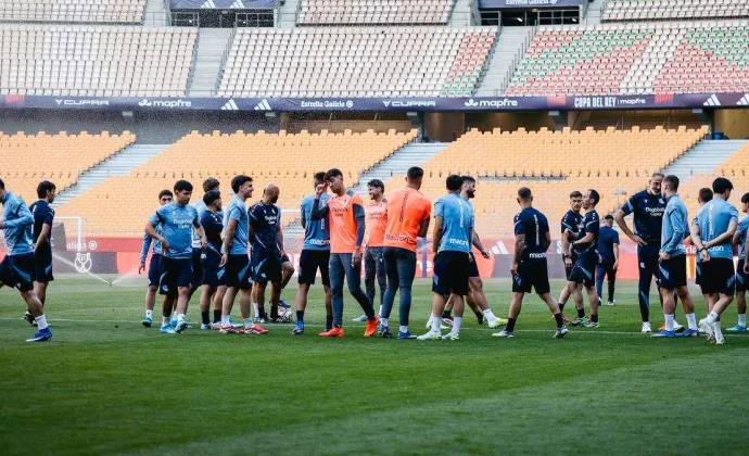 La Real Sociedad se ejercitó en La Cartuja sin Zakharyan ni Zubeldia