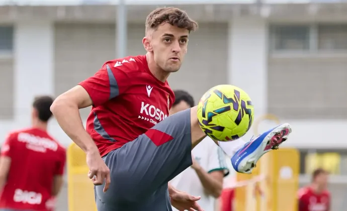 Osasuna cierra la semana de trabajo con la enfermería vacía