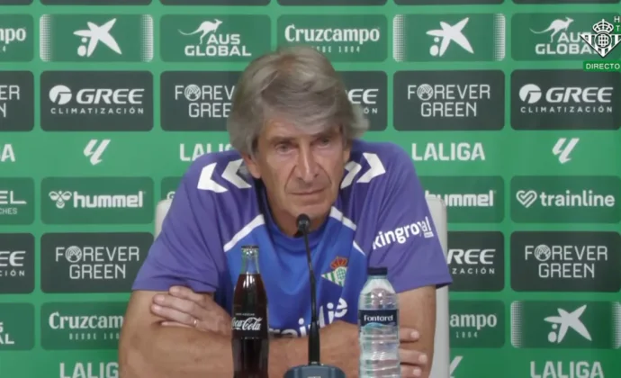 Pellegrini, sobre la mala racha, Llorente, Ortiz, Isco, Lo Celso y el estado anímico