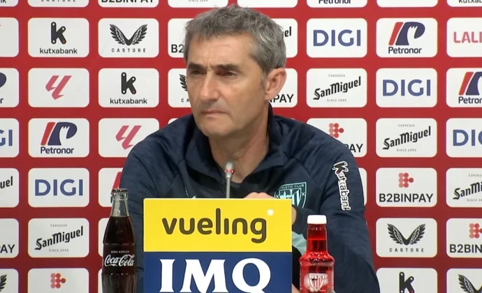 Valverde habla de Yeray, Nico Williams, Selton, Vivian, Prados y el momento del equipo
