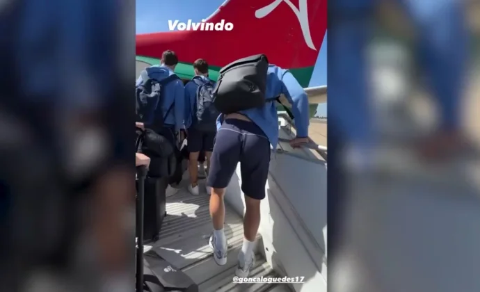 Aritz desmiente que Guedes estuviera ebrio y aclara que acabó contracturado