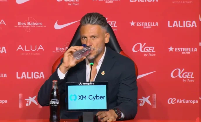 Demichelis analiza el empate y habla de la elección de Asano, la suplencia de Virgili, Abdón y sus decisiones