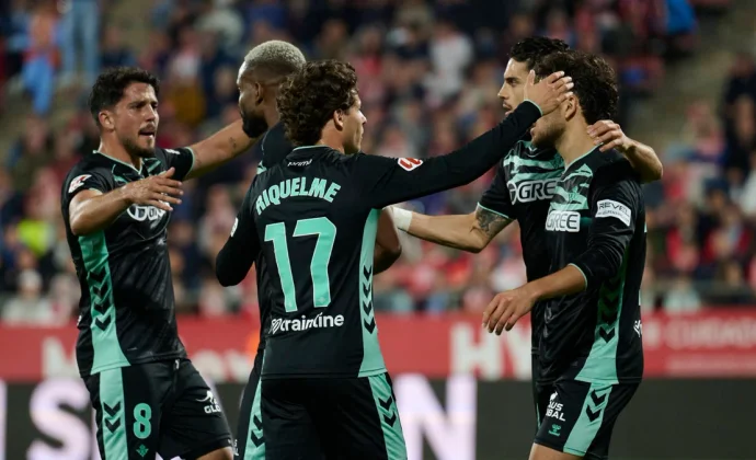 Jornada 33: Girona 2-3 Betis. Estadísticas y puntos fantasy