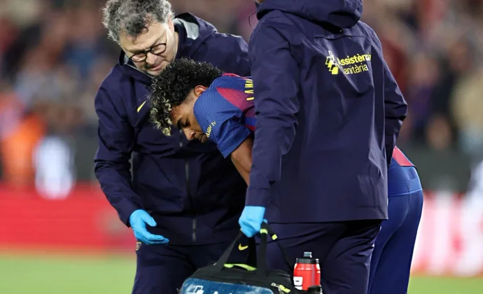 Lamine Yamal se lesiona y las primeras exploraciones intuyen una rotura