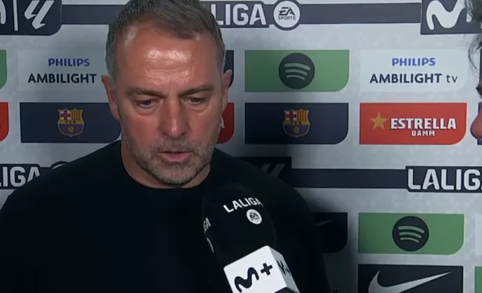 Flick, para Movistar: Sobre el triunfo, las lesiones de Yamal y Cancelo y el gol anulado a Ferran