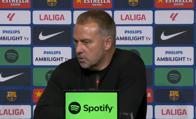 Flick, sobre el tirunfo, la lesión de Lamine Yamal y el gol anulado a Ferran