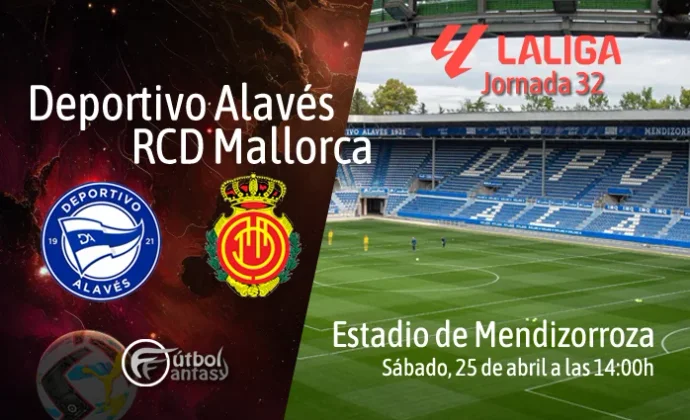 Alineaciones probables y previa fantasy del Alavés - Mallorca