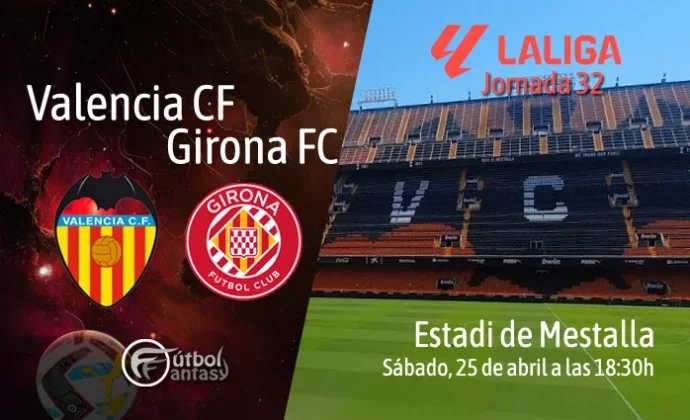 Posibles alineaciones y previa fantasy del Valencia - Girona