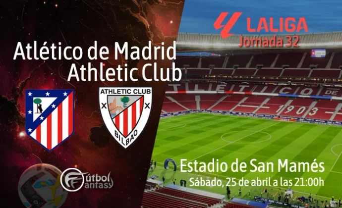 Posibles alineaciones y previa fantasy del Atlético - Athletic