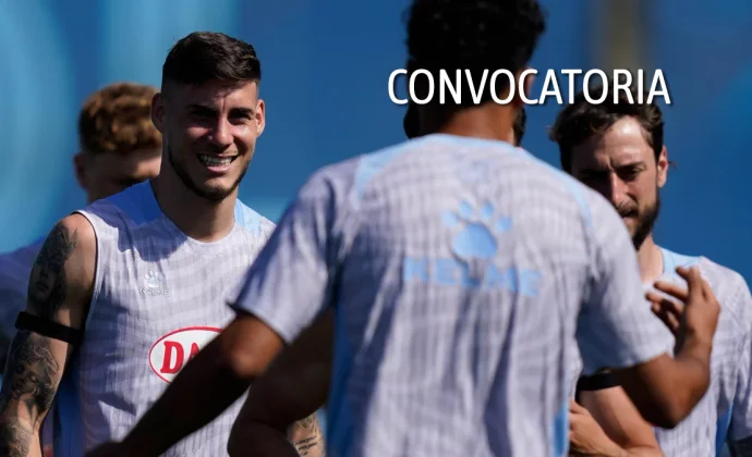 Miguel Londoño y Lluc Castell completan la lista de Manolo para viajar a Vallecas