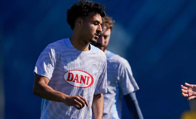 Calero se ejercita con aparente normalidad en la vuelta al trabajo