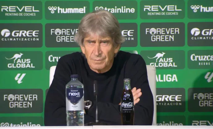 Pellegrini valora el empate y habla de Isco, Bellerín, Vinicius, Bartra y Bakambu