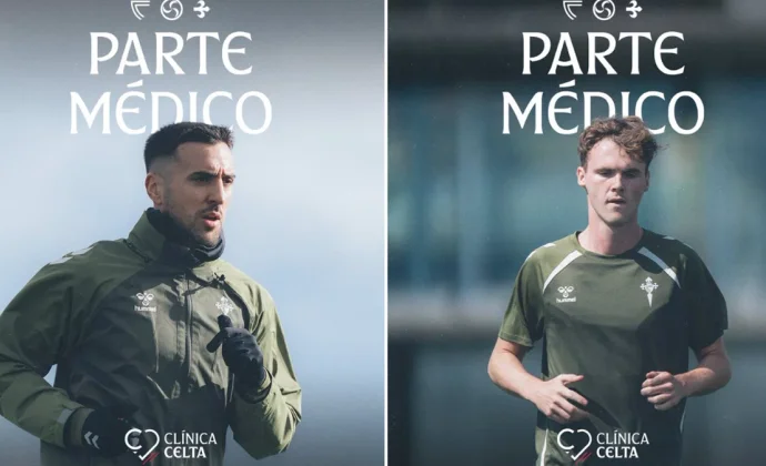 Parte médico oficial de Matías Vecino y Williot Swedberg y periodos estimados de baja