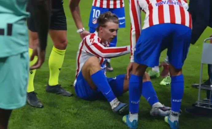 Pablo Barrios vuelve a caer lesionado