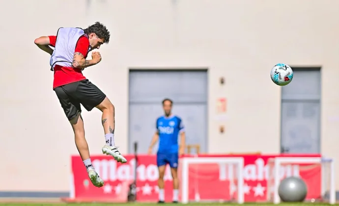 Luiz Felipe, Nteka y Álvaro García, bajas en la sesión de este sábado