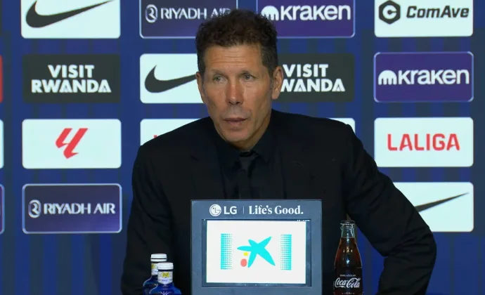 Simeone le da importancia al triunfo y habla de Barrios y la Champions