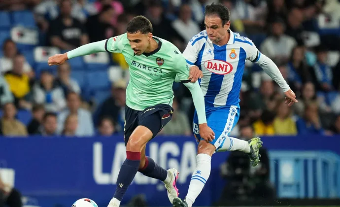 Jornada 32: Espanyol 0-0 Levante. Estadísticas y puntos fantasy