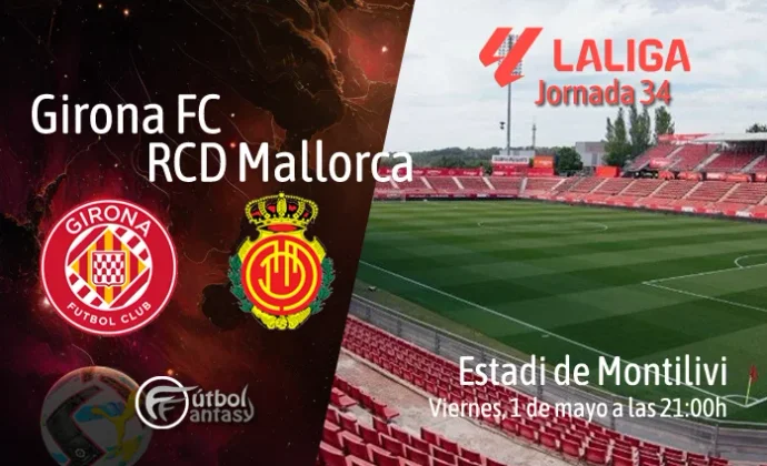 Posibles alineaciones y previa fantasy del Girona - Mallorca