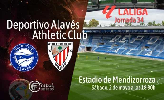 Alineaciones probables y previa fantasy del Alavés - Athletic
