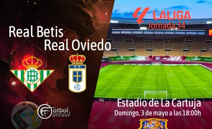 Posibles alineaciones y previa fantasy del Betis - Real Oviedo