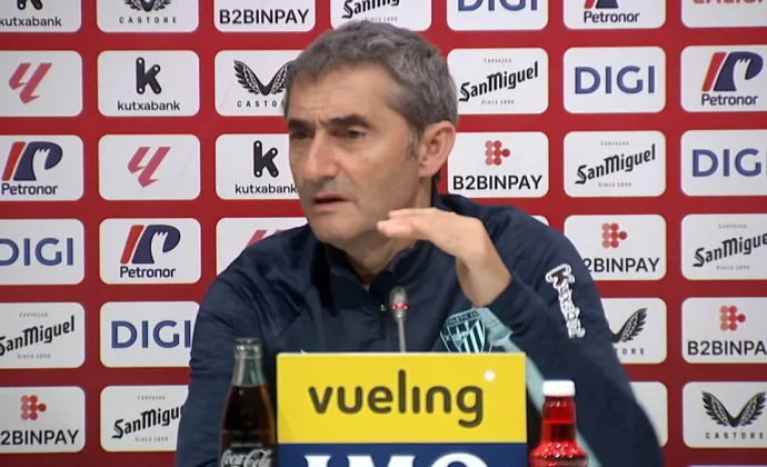 Valverde, sobre Iñaki Williams, Lekue, Yuri, Vivian y el partido contra el Celta