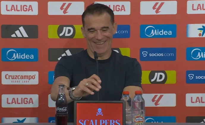 Luis García analiza la derrota y habla de su futuro, la cantera y el partido contra el Celta