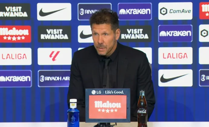 Simeone despide a Griezmann y habla de Koke y el paso del tiempo en el banquillo