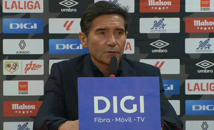 Marcelino reconoce la superioridad del Rayo y habla de Kambwala, Íñigo Pérez y la tercera plaza